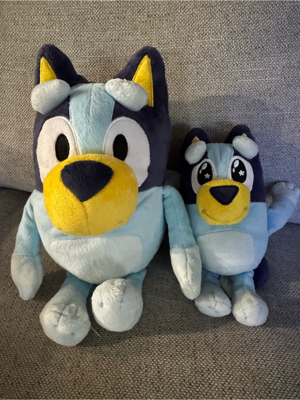 Bluey - Cute Blue & Yellow Plush Dog Duo